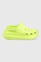 πράσινο Παντόφλες Crocs Classic Crush Clog Γυναικεία