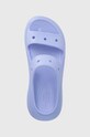 Šľapky Crocs CLASSIC CRUSH SANDAL fialová 207670.5Q6