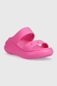 Шлепанцы Crocs CLASSIC CRUSH SANDAL розовый