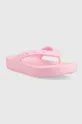 Crocs flip-flop Classic Platform Flip rózsaszín