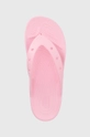 rózsaszín Crocs flip-flop Classic Platform Flip