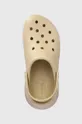 béžová Pantofle Crocs Classic Mega Crush Clog