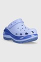 Παντόφλες Crocs Classic Mega Crush Clog 207988.5Q6 μωβ SS23
