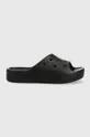 čierna Šľapky Crocs Classic Platform Slide Dámsky