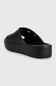 Încălțăminte Crocs papuci Classic Platform Slide 208180.001 negru