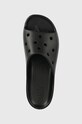Шлепанцы Crocs Classic Platform Slide чёрный 208180.001