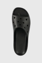 black Crocs sliders Classic Platform slide