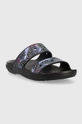 Crocs papuci Classic Butterfly Sandal 208246.0C4 negru SS23