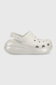 сірий Шльопанці Crocs Classic Crush Glitter Clog Жіночий