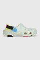 Crocs papucs Classic At Topographic Clog szintetikus bézs 208262.2Y3