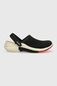 Crocs klapki Literide 360 Ombre Marbled Clog syntetyczny czarny 208281.0C4