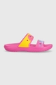 rózsaszín Crocs papucs Classic Ombre Sandal Női