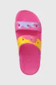 różowy Crocs klapki Classic Ombre Sandal