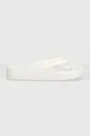λευκό Σαγιονάρες Crocs Baya Platform Flip Γυναικεία