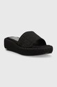 Dkny papuci OVALIA K1349809.XB1 negru SS23