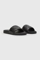 Kožené pantofle AllSaints BELL WF0005Z černá SS23