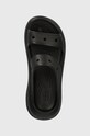 Шлепанцы Crocs Classic Crush Sandal чёрный 207670.001