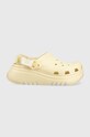 Pantofle Crocs Classic Hiker Xscape Clog platforma béžová 208365.108