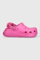ροζ Παντόφλες Crocs Classic Hiker Xscape Clog Γυναικεία