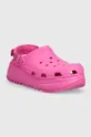 Παντόφλες Crocs Classic Hiker Xscape Clog ροζ
