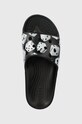 Šľapky Crocs Classic Dice Print Slide čierna 208769.066