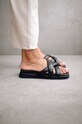 Alohas klapki skórzane Slip On Cross S00202.25