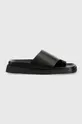 nero Alohas infradito in pelle Toe Ring Flop Donna