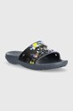 Obuwie Crocs klapki Classic Meta Space 208471.0C4 granatowy
