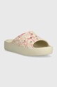 Чехли Crocs Classic Platform Snake Print 208242.2Y3 бежов SS23