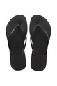 Σαγιονάρες Havaianas SLIM SPARKLE II φλατ μαύρο 4146093.0090
