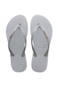 szary Havaianas japonki SLIM SPARKLE II Damski