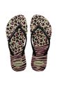 Σαγιονάρες Havaianas SLIM ANIMALS φλατ μαύρο 4147964.0006