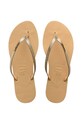 Havaianas japonki YOU GLITTER syntetyczny złoty 4148041.0570