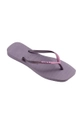 Σαγιονάρες Havaianas SQUARE GLITTER μωβ