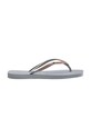Obuwie Havaianas japonki SQUARE GLITTER 4148102.3498 szary