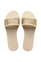 Havaianas papuci YOU ANGRA GLITTER sintetic bej 4148294.0121