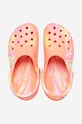 Šľapky Crocs Marbled Clog viacfarebná 206867.PAPAYA