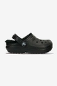 чёрный Шлепанцы Crocs Lined 207010 Женский