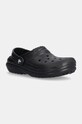Детские шлепанцы Crocs Lined 207010 венский чёрный 207010.BLACK