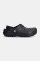 Детские шлепанцы Crocs Lined 207010 207010.BLACK чёрный AW24