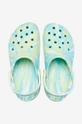 multicolor Crocs sliders Platform Marbled Clog