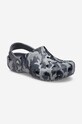 Obuwie Crocs klapki dziecięce Como Kids Clog 207594.BLACK szary