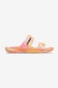 orange Crocs sliders Retro Resort Clog Women’s