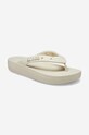Obuća Japanke Crocs Classic Platform Flip W 207714.BONE bež