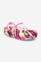 Boty Pantofle Crocs Lined Marbled Clog 207773.ELECTRIC vícebarevná