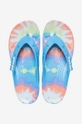 modrá Žabky Crocs Platform Tie Dye Flip