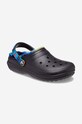 Scarpe Crocs ciabatte slide Lined Spray Dye Clog 208081.BLACK nero