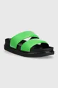 Δερμάτινες παντόφλες Vagabond Shoemakers Shoemakers ERIN πράσινο