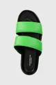 zöld Vagabond Shoemakers bőr papucs ERIN