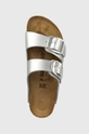 ασημί Παντόφλες Birkenstock 1025831 Arizona Big Buckle